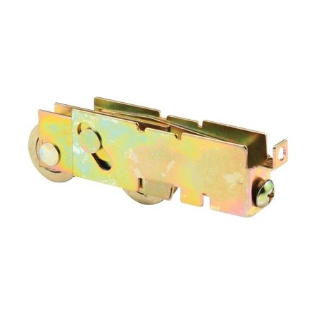 Prime-Line 1 in., Steel, Sliding Door Tandem Roller Assembly with F-Tab (Single Pack) D 1846